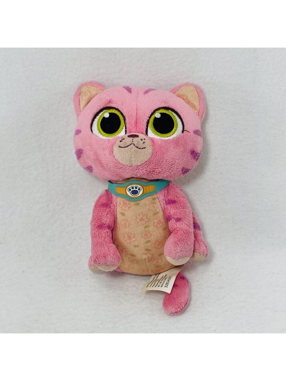 Disney Just Play Doc McStuffins Whispers Pink Cat Kitten Plush Toy Animation Tv